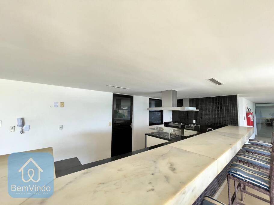 Apartamento Completo Com Vista Mar E Pe Na Areia Salvador da Bahia Exterior foto