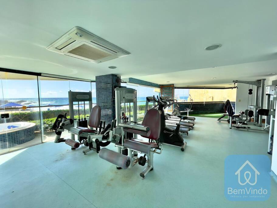 Apartamento Completo Com Vista Mar E Pe Na Areia Salvador da Bahia Exterior foto