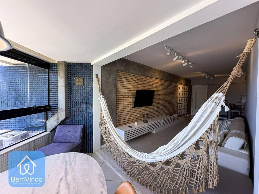 Apartamento Completo Com Vista Mar E Pe Na Areia Salvador da Bahia Exterior foto